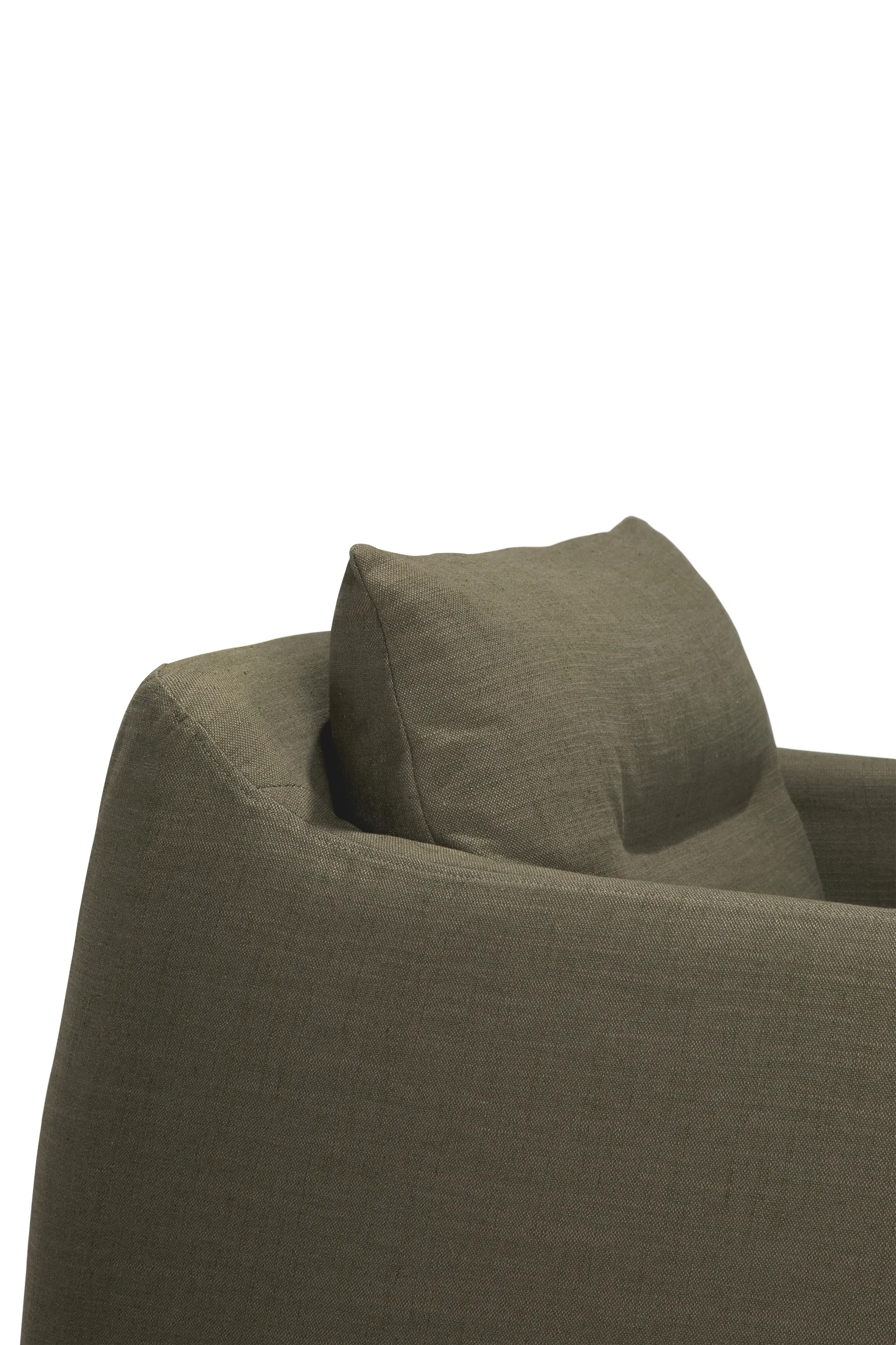 Weave poltrona lounge com capa removível, Verde Ethnicraft