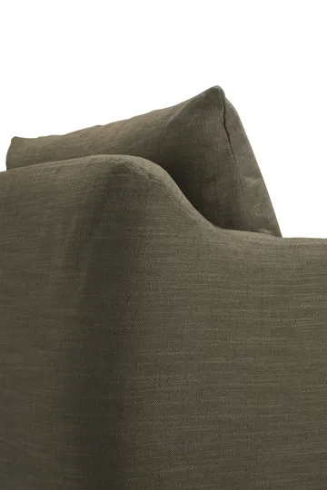 Weave poltrona lounge com capa removível - Verde - Ethnicraft