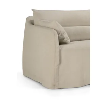 Weave sofá com capa removível - Osso, 3 lugares - Ethnicraft