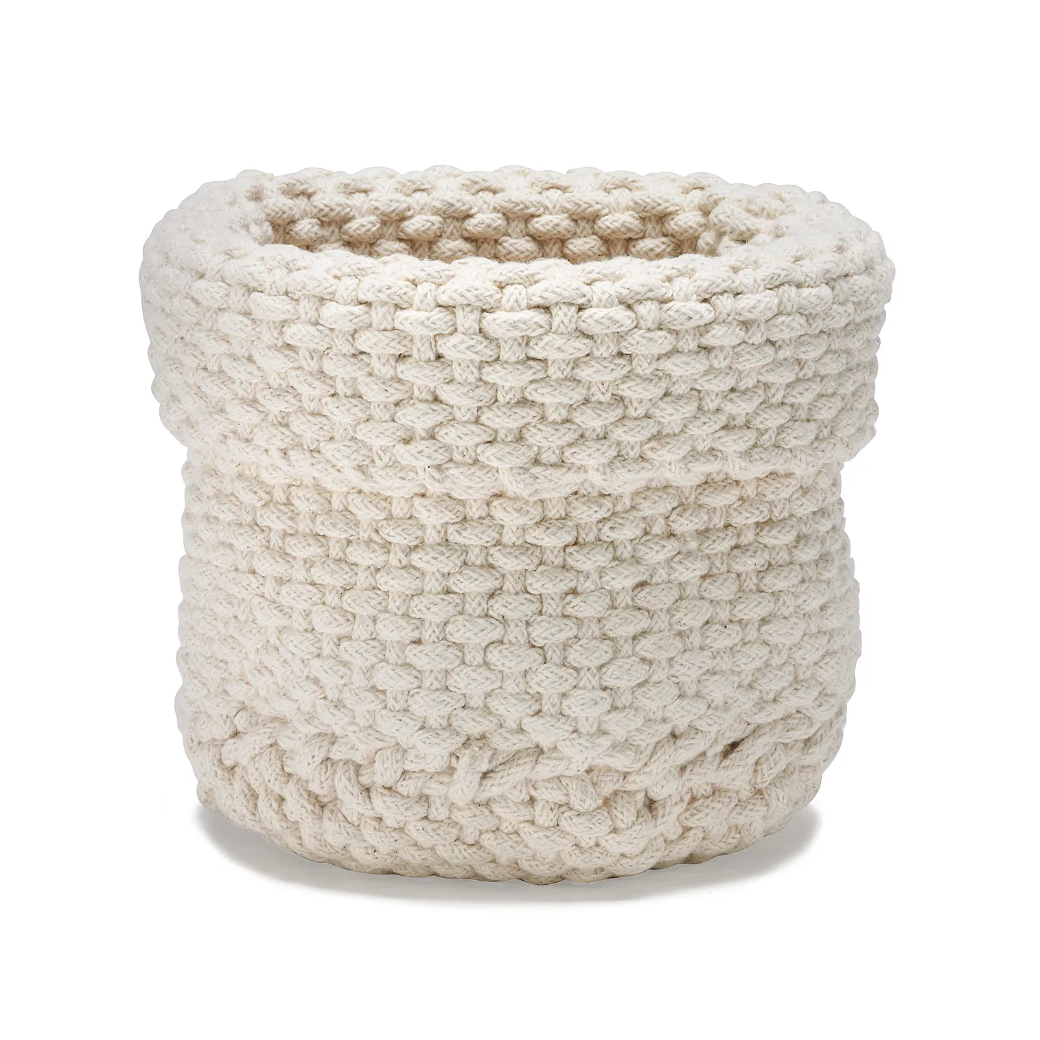 Cesto de arrumação Rope, branco natureza Etol Design