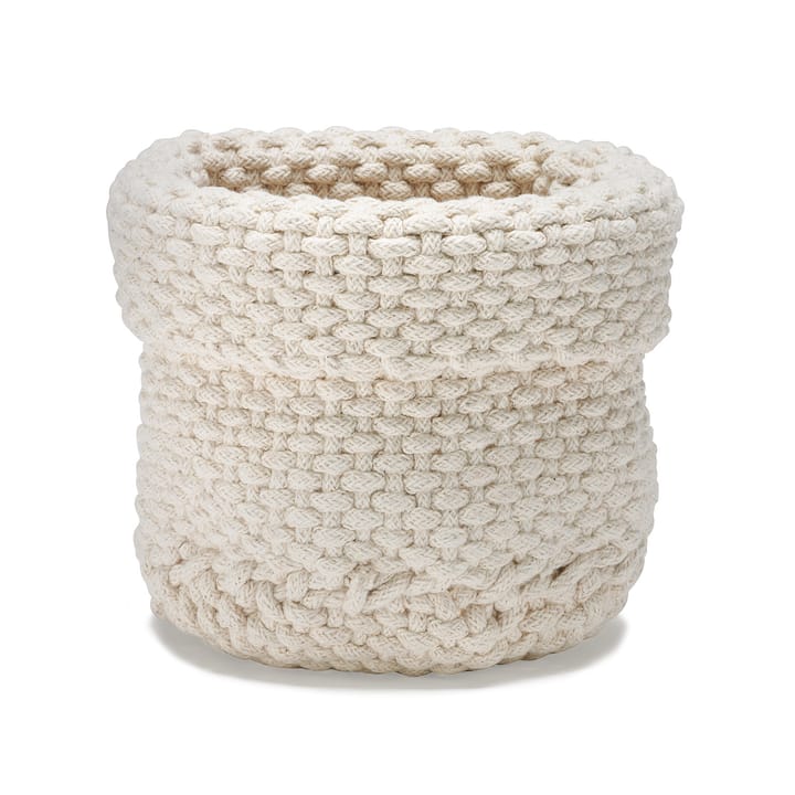 Cesto de arrumação Rope - branco natureza - Etol Design