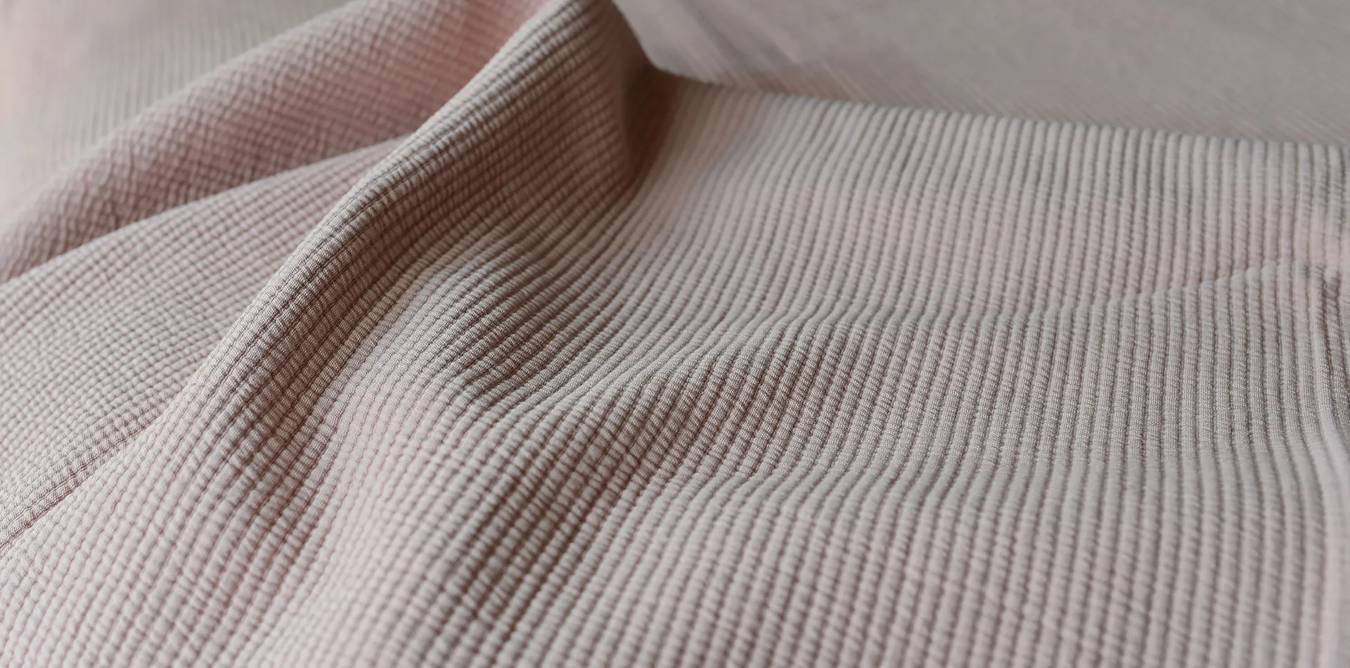 Stripe colcha stonewashed algodão 180x260, Dusty rose Etol Design