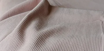 Stripe colcha stonewashed algodão 180x260 - Dusty rose - Etol Design