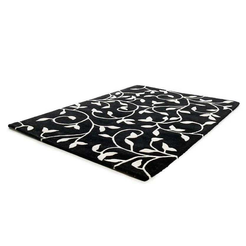 Tapete Grow black-white, 140x200 cm Etol Design