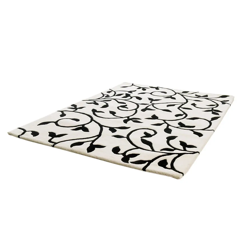 Tapete Grow white-black, 140 x 200 cm Etol Design