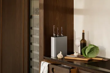 Bloco de facas Lexicon - cinza - Eva Solo