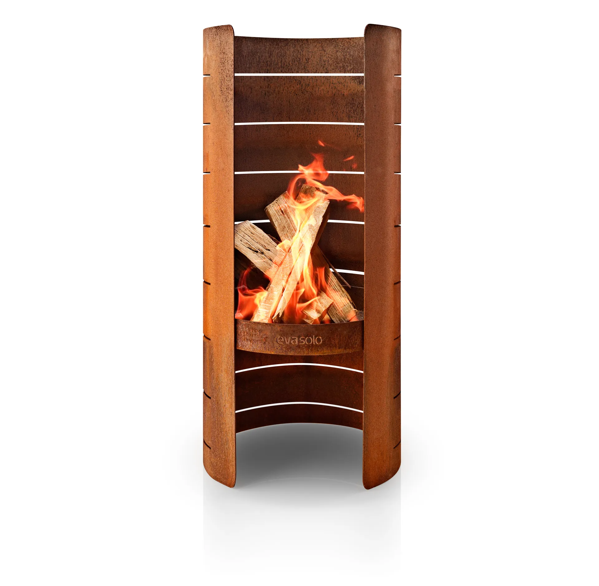 Braseiro FireCylinder, Aço corten Eva Solo