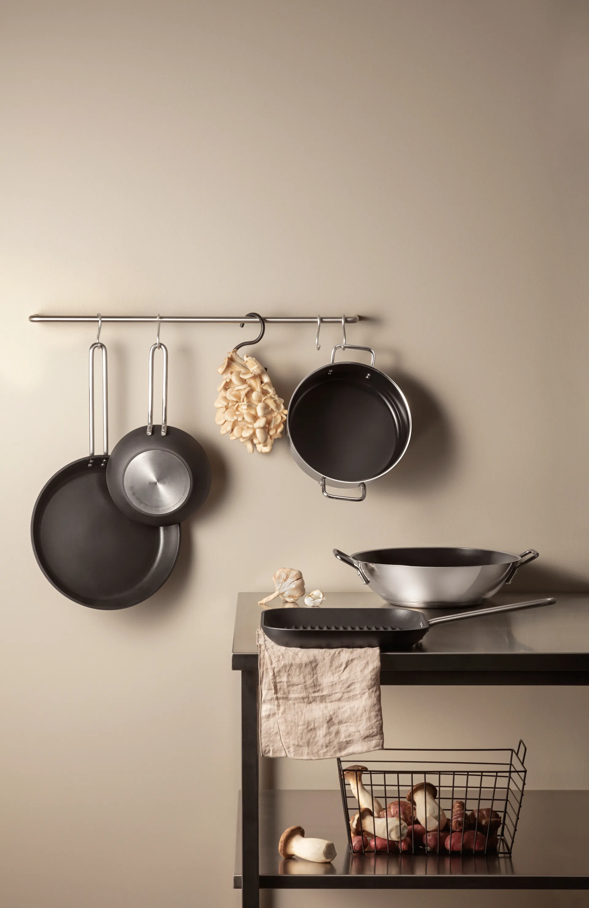 Caçarola cerâmica Eva Trio Stainless Steel Slip-Let, 3,5 l Eva Solo