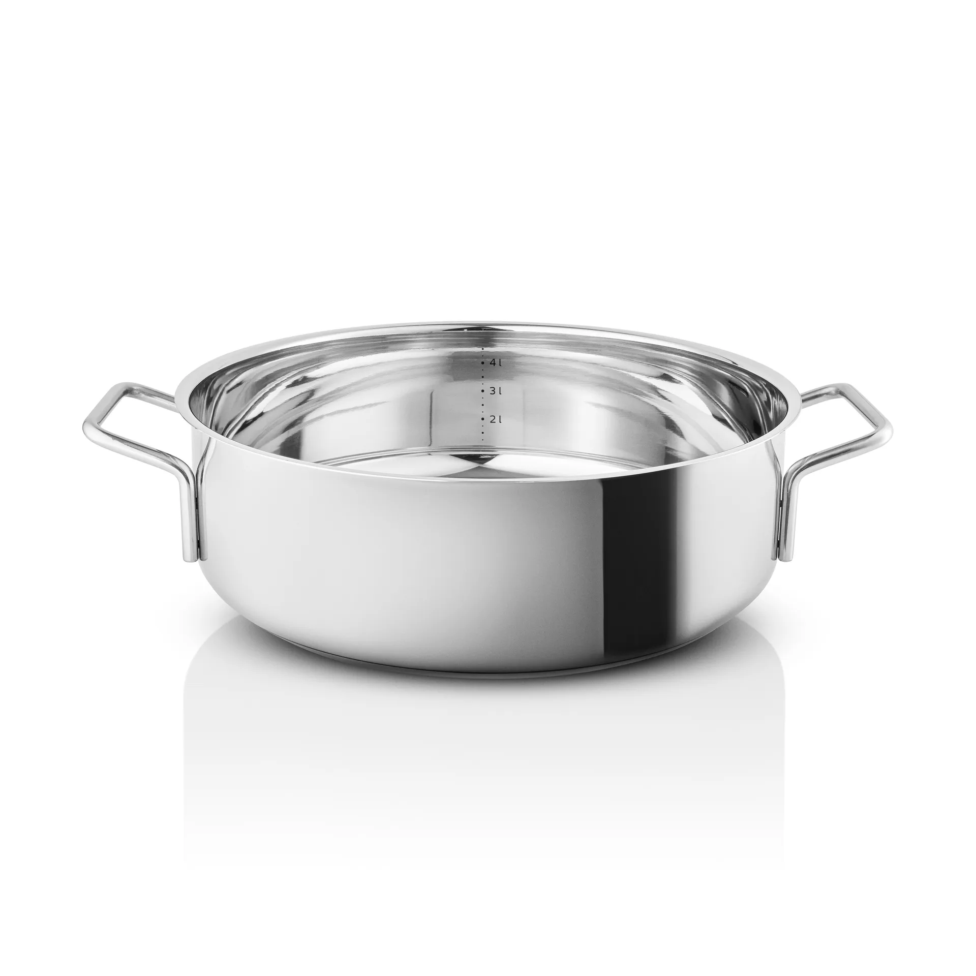 Caçarola Eva Trio Stainless Steel com 2 alças, Ø28 cm Eva Solo