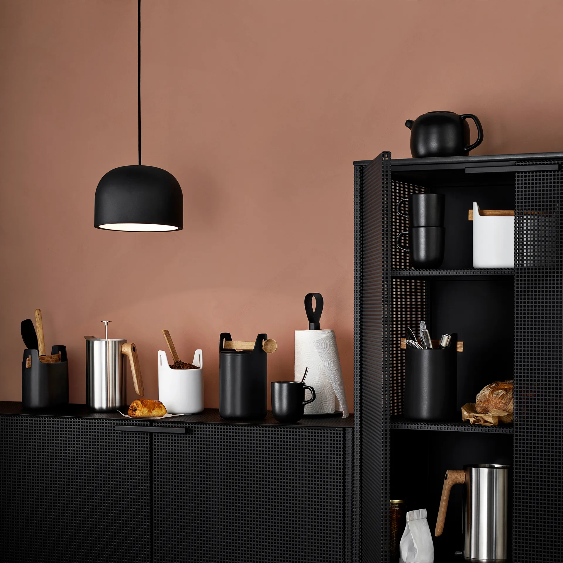 Caixa de utensílios Eva Solo preta, Alto Eva Solo