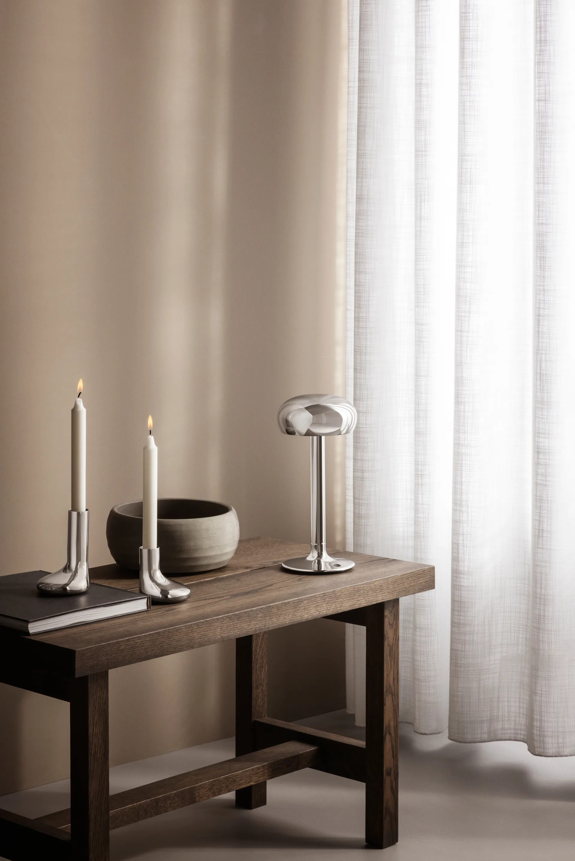 Candelabro Eva Solo Mellow 12 cm, Prateado Eva Solo