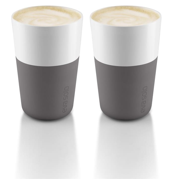 Caneca café latte Eva Solo 2 unidades - Elephant grey - Eva Solo