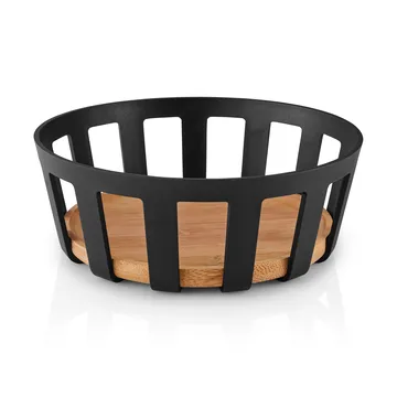 Cesto para pão Nordic Kitchen - Preto, grande, Ø24,5 cm - Eva Solo