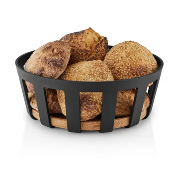 Cesto para pão Nordic Kitchen - Preto, grande, Ø24,5 cm - Eva Solo