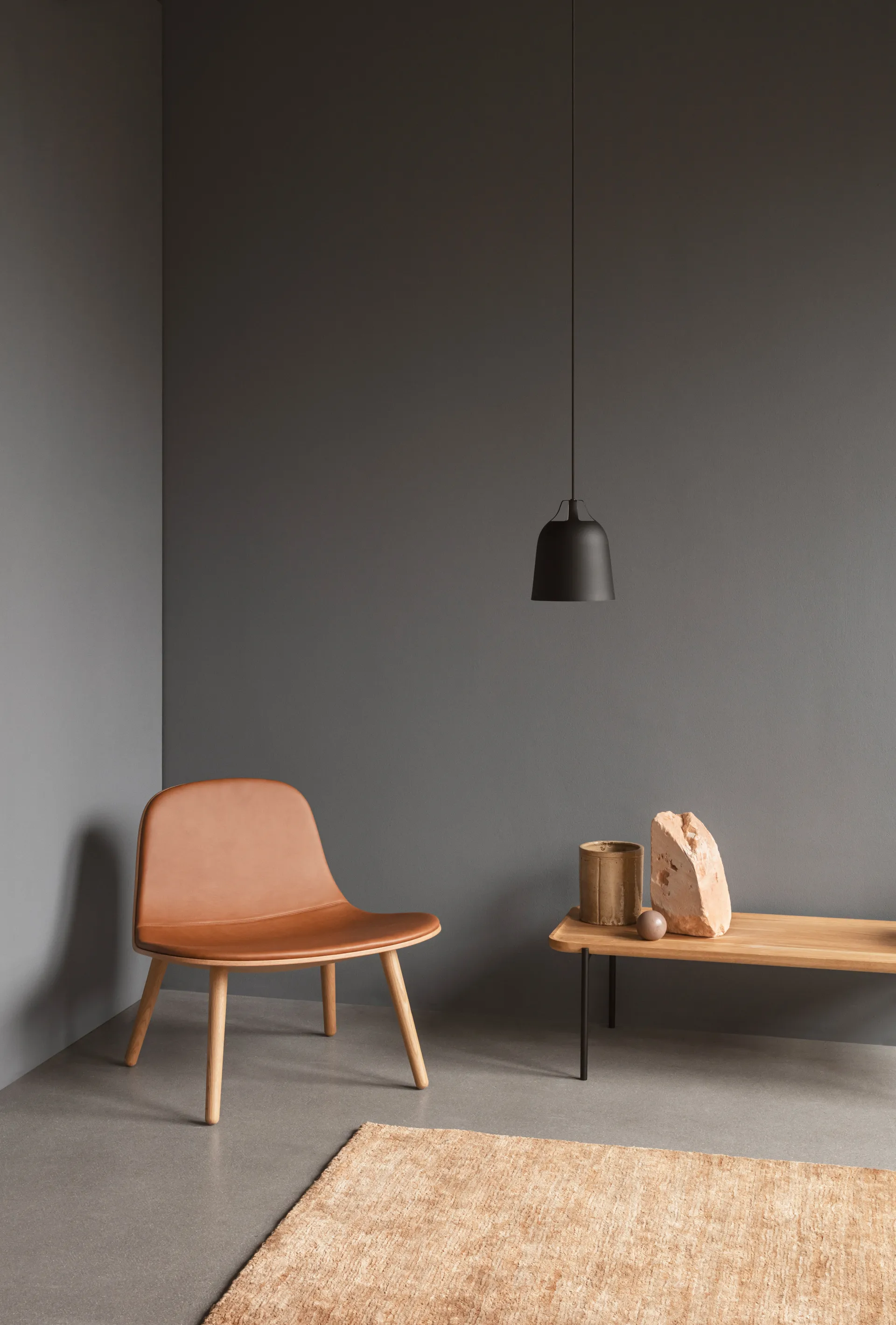 Clover candeeiro suspenso pequeno Ø21 cm, Preto Eva Solo