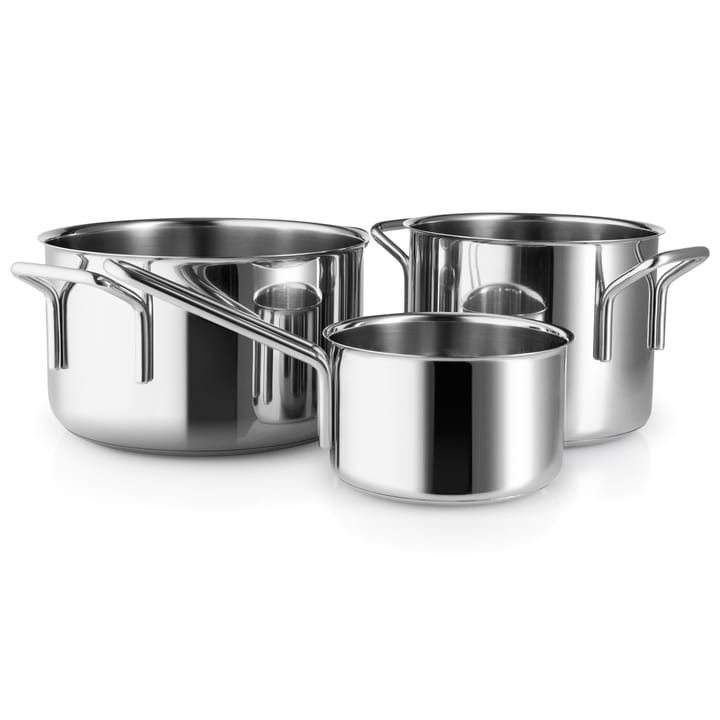 Conjunto de panelas Eva Trio, 3 peças, Aço inoxidável Eva Solo