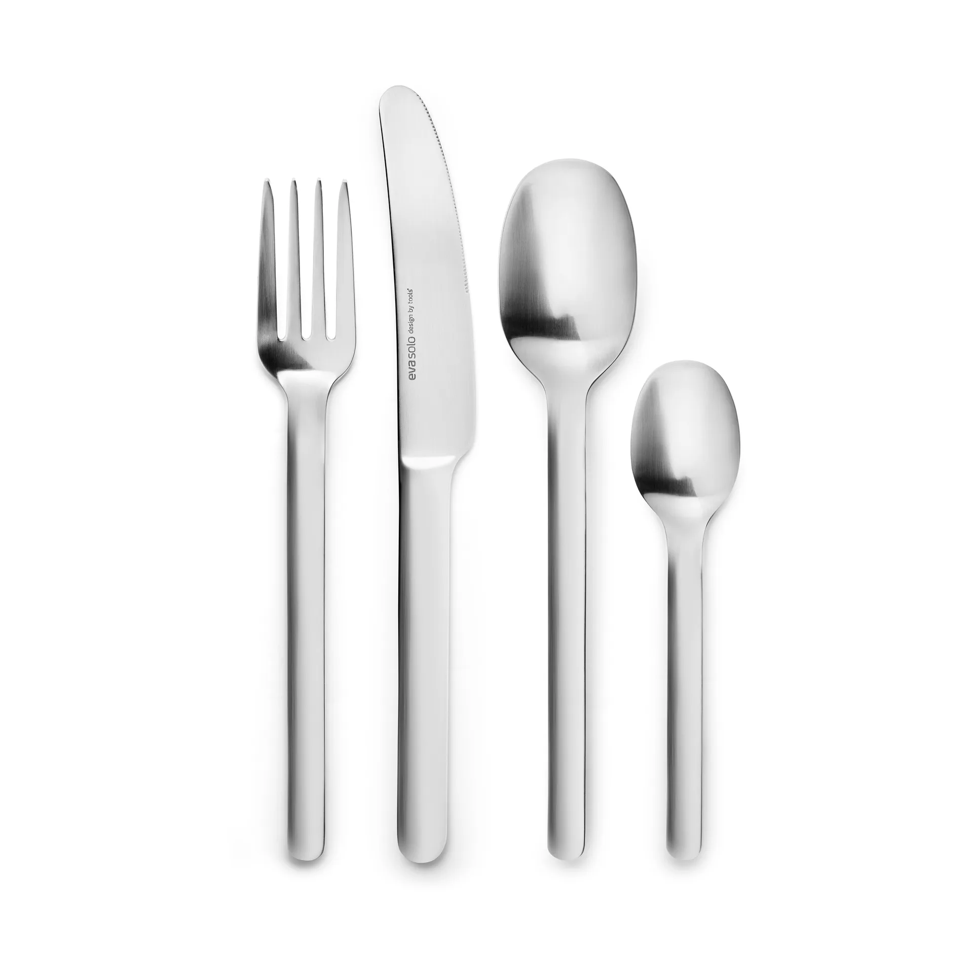 Conjunto de talheres de 16 peças Nordic Kitchen, Aço inoxidável Eva Solo
