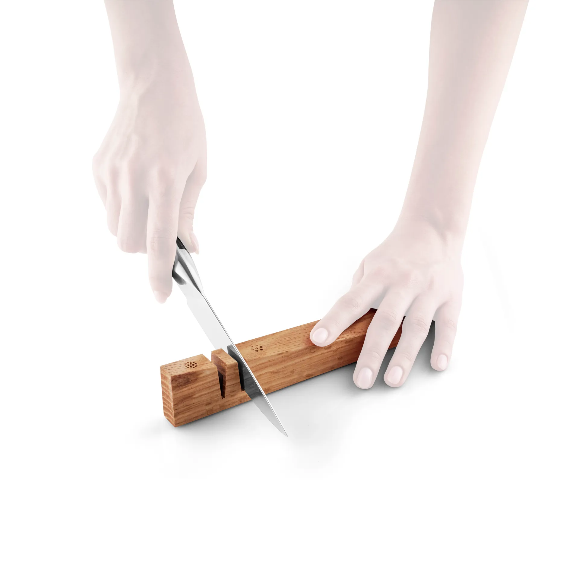 Eva Solo Eastern afiador de facas, Carvalho Eva Solo