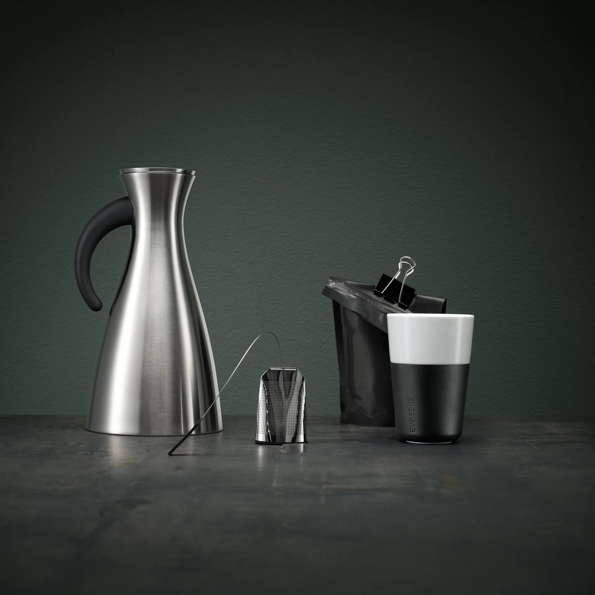 Eva Solo garrafa térmica, aço inoxidável Eva Solo