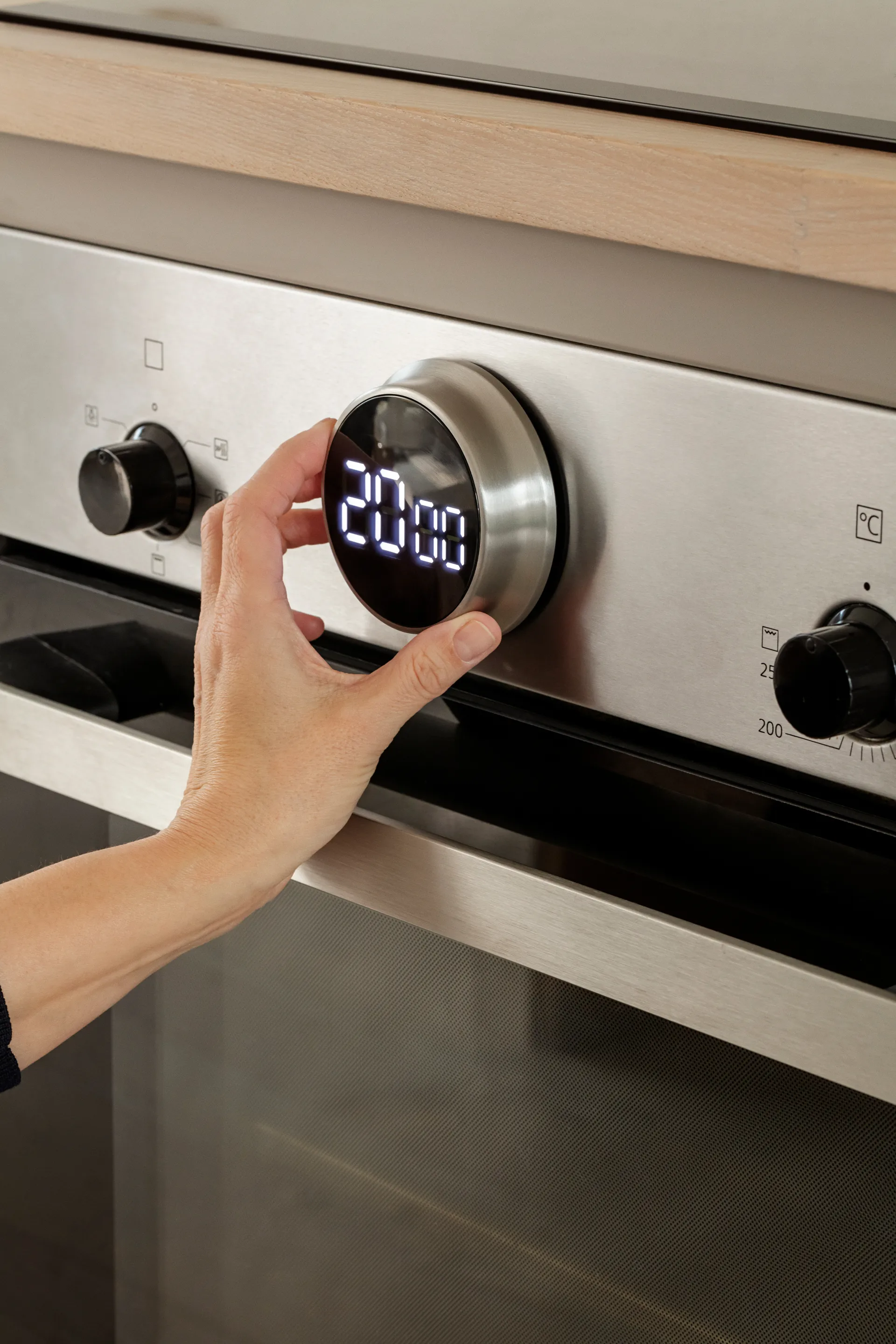  Eva Solo timer magnético, Aço escovado Eva Solo