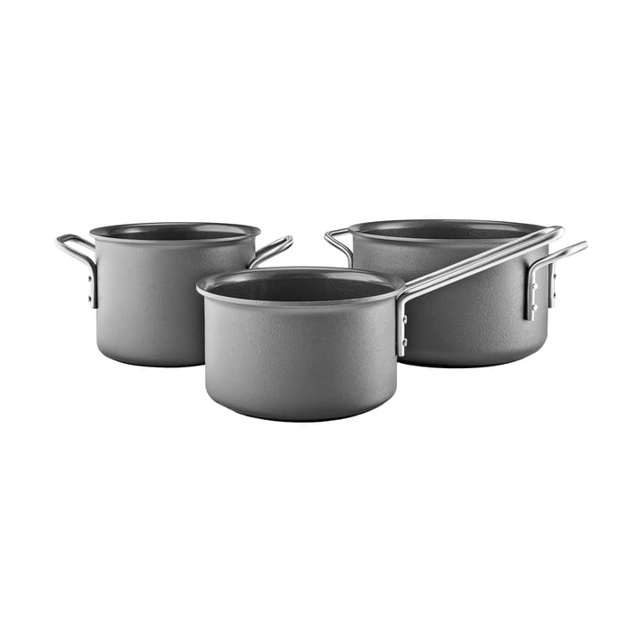 Eva Trio Grey Line conjunto de panelas  - 3 peças - Eva Solo