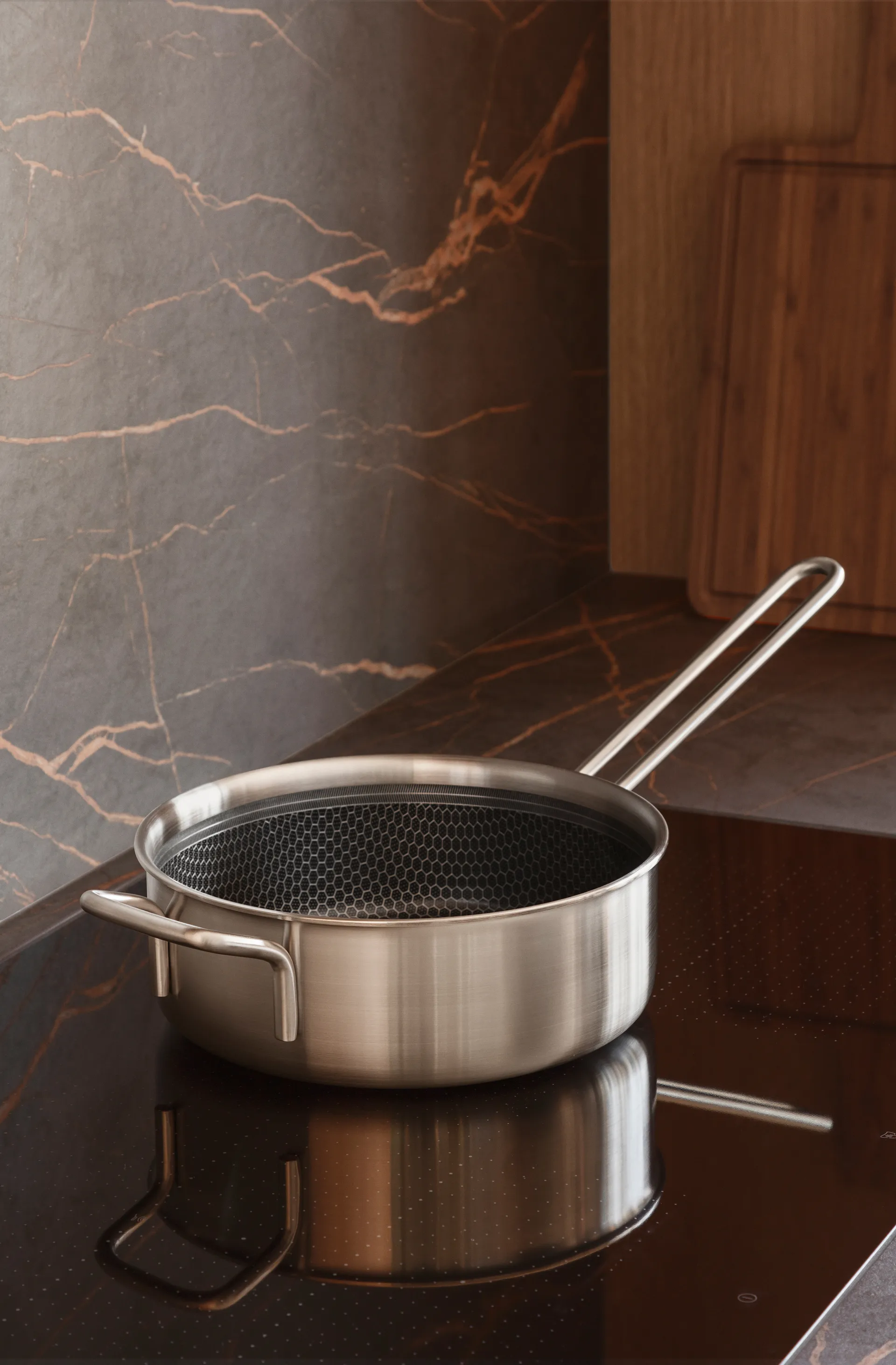 Eva Trio Multi caçarola baixa Mosaic Slip-Let, 24 cm Eva Solo