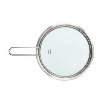 Eva Trio tampa de vidro com aro de aço inoxidável reciclado - Ø20 cm - Eva Solo