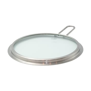 Eva Trio tampa de vidro com aro de aço inoxidável reciclado - Ø20 cm - Eva Solo