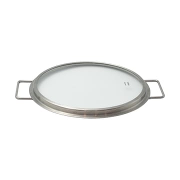 Eva Trio tampa de vidro com aro de aço inoxidável reciclado - Ø24 cm - Eva Solo