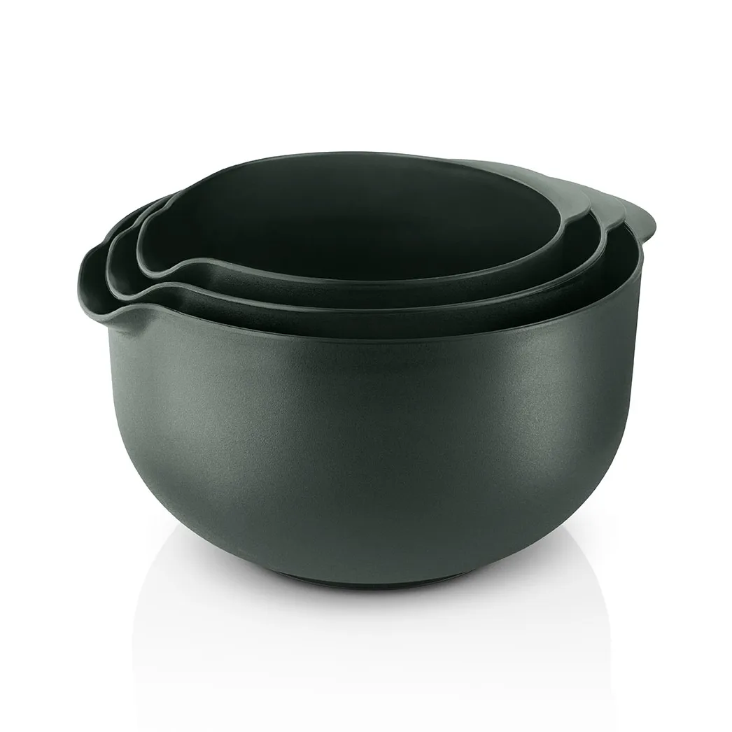 Eva Trio tigela de mistura, Verde esmeralda, 3 peças Eva Solo