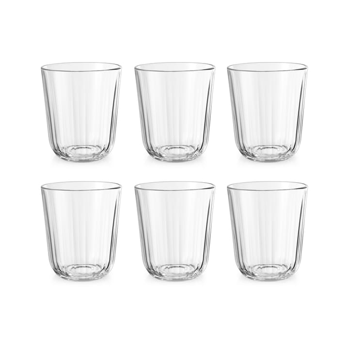 Facet copo de água 27 cl 6 un. - Transparente - Eva Solo