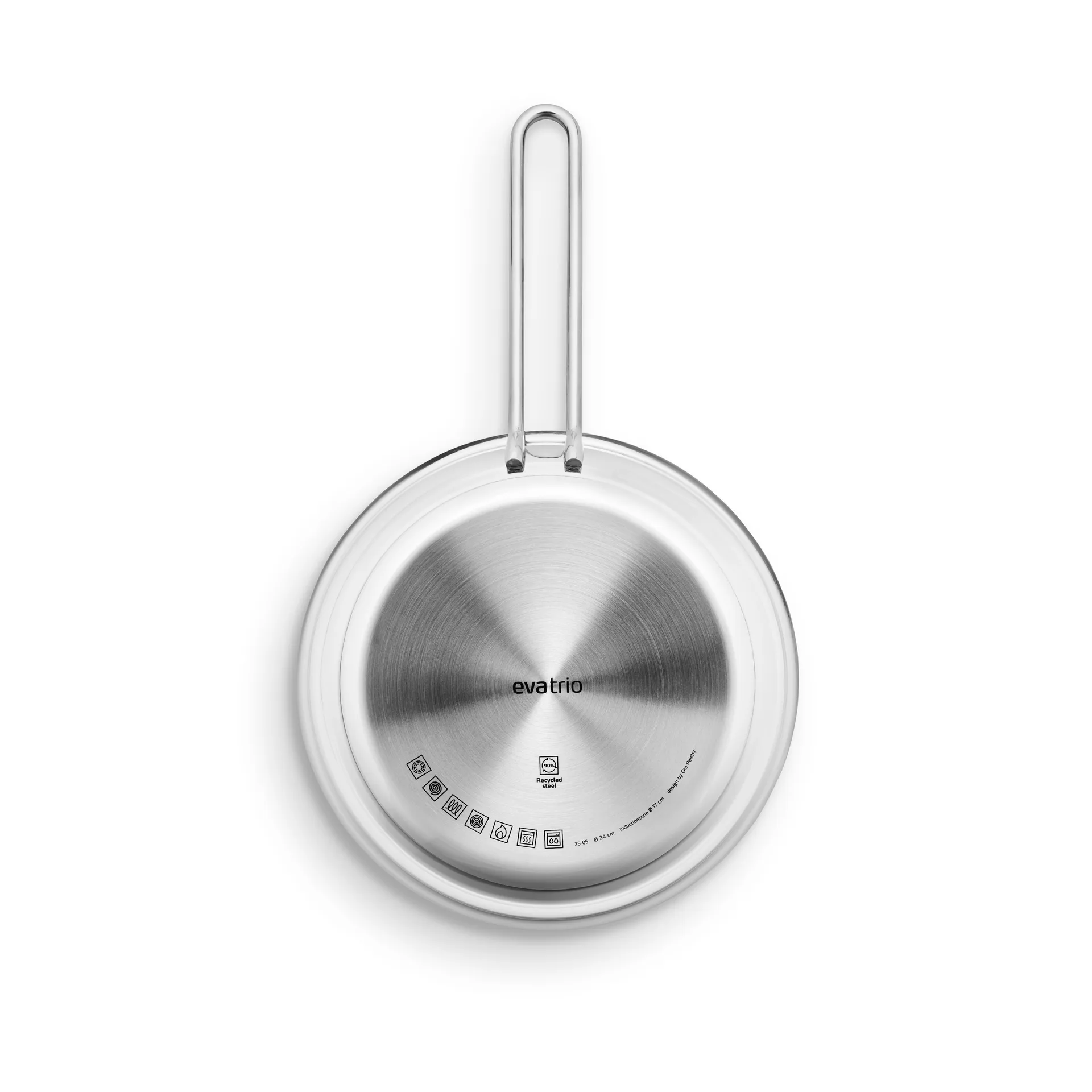 Frigideira Eva Solo steel base, Aço inoxidável, Ø24 cm Eva Solo