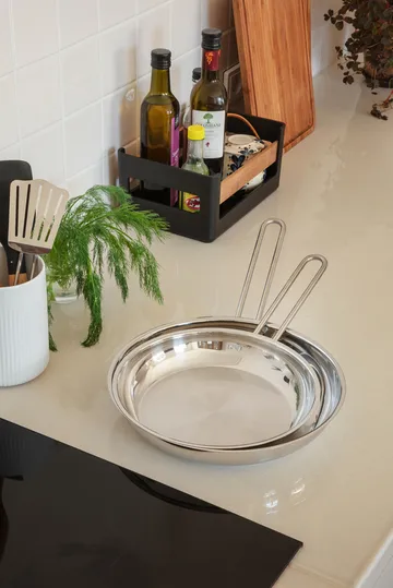 Frigideira Eva Solo steel base - Aço inoxidável, Ø24 cm - Eva Solo