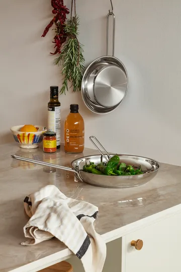 Frigideira Eva Solo steel base - Aço inoxidável, Ø28 cm - Eva Solo