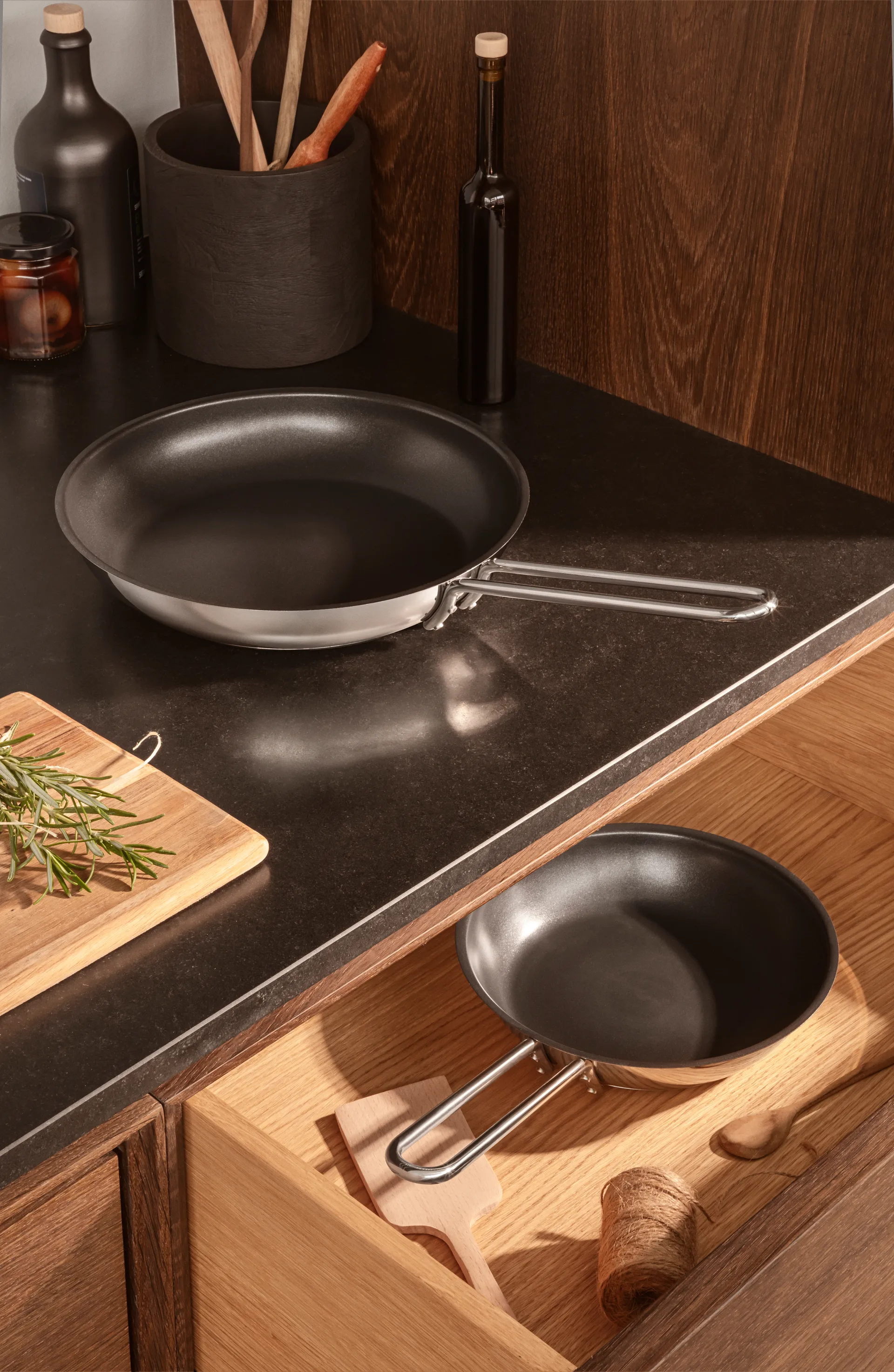 Frigideira Eva Trio Stainless Steel Slip-Let, 20 cm Eva Solo