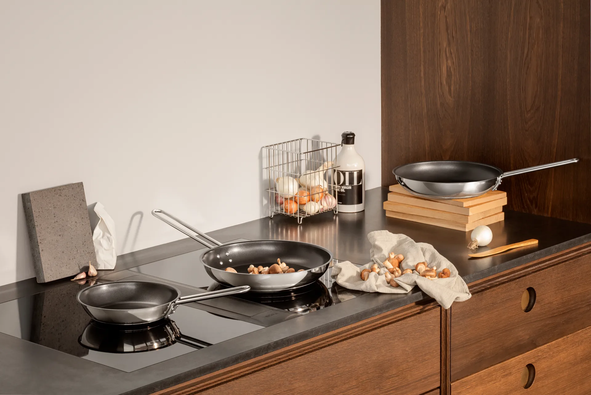 Frigideira Eva Trio Stainless Steel Slip-Let, 20 cm Eva Solo