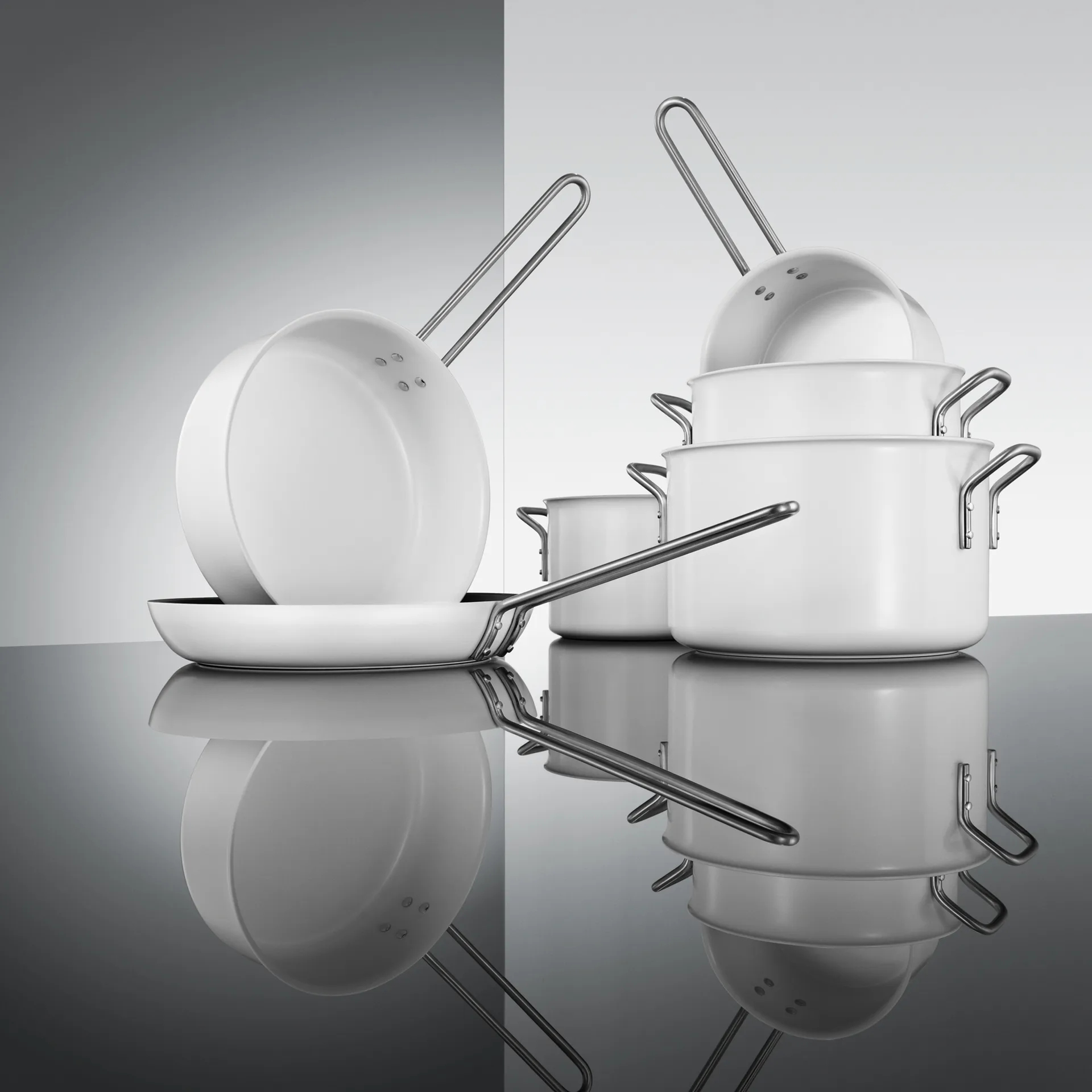 Frigideira Eva Trio White Line, 24 cm Eva Solo