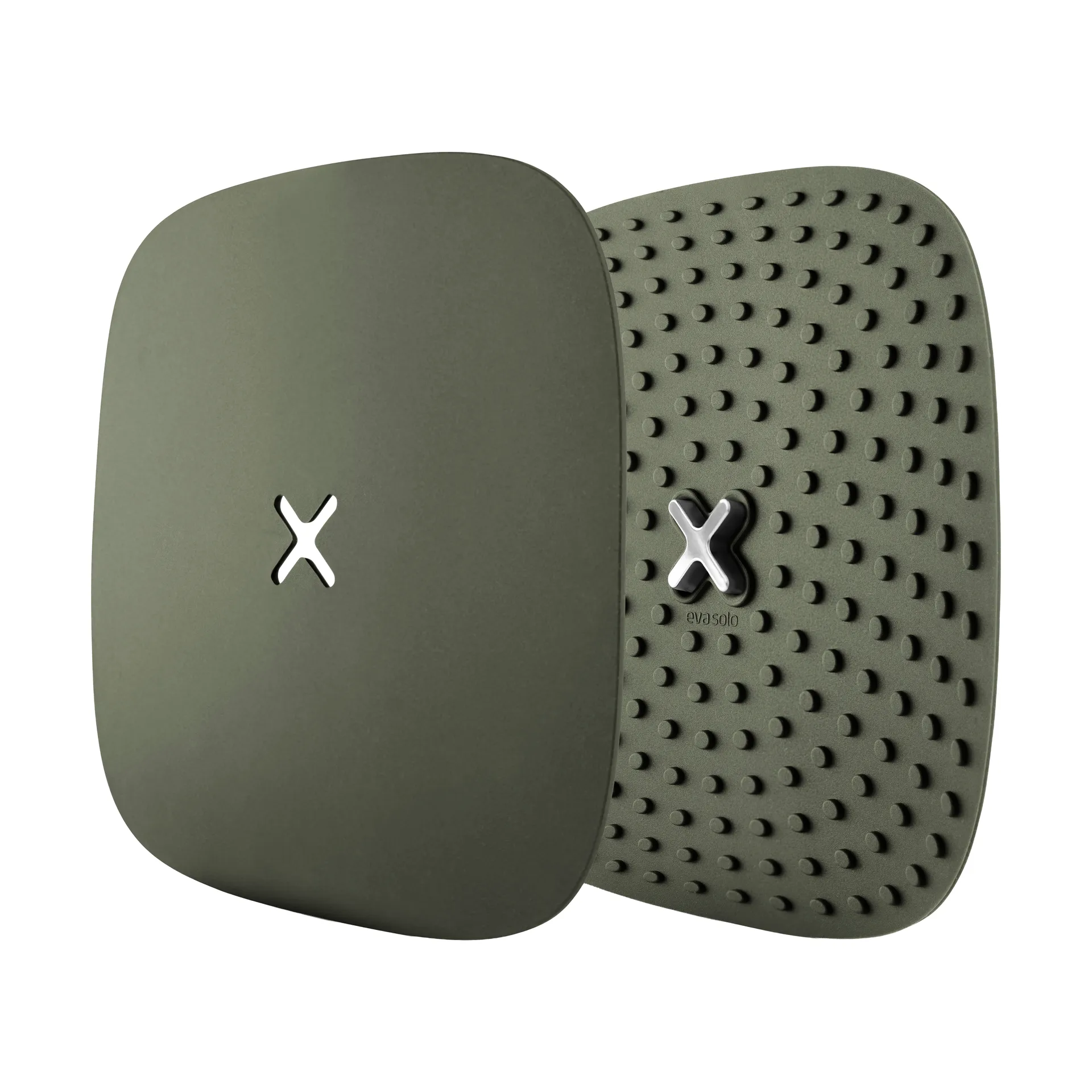 Green Tool luvas de cozinha com gancho 18x18 cm 2 unidades, Verde Eva Solo