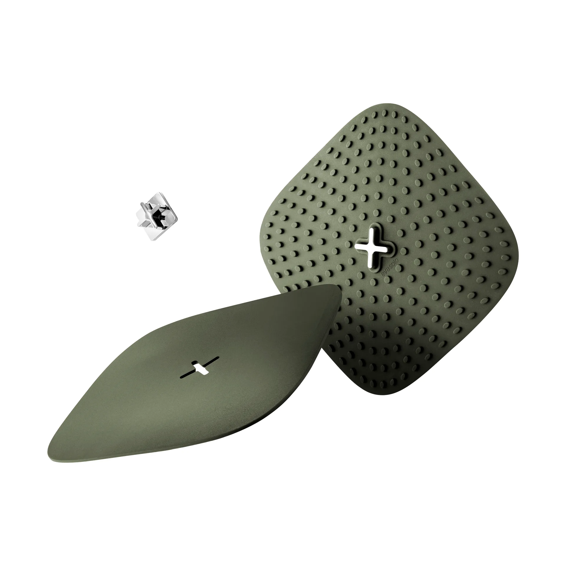 Green Tool luvas de cozinha com gancho 18x18 cm 2 unidades, Verde Eva Solo