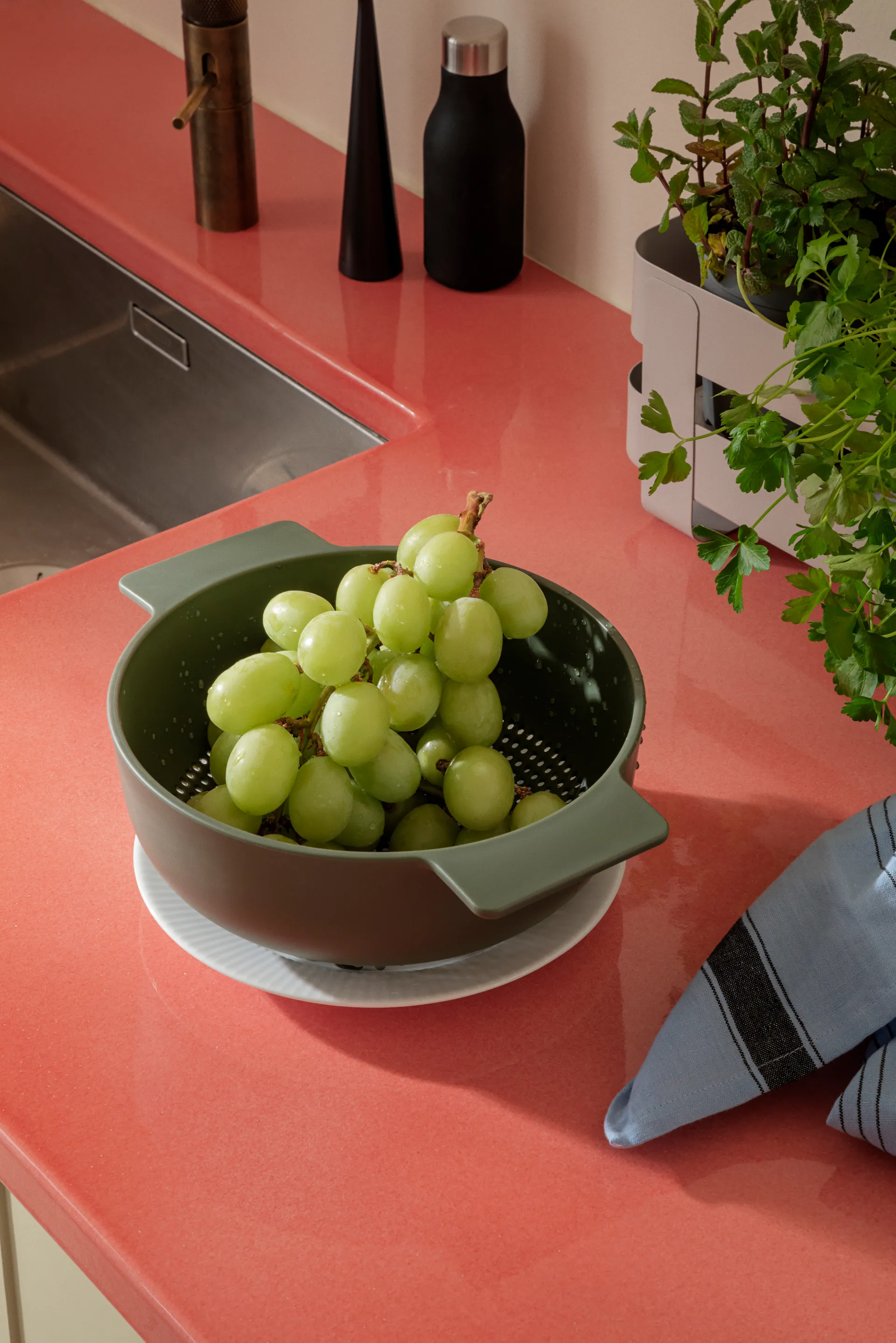 Green tools escorredor, Verde Eva Solo