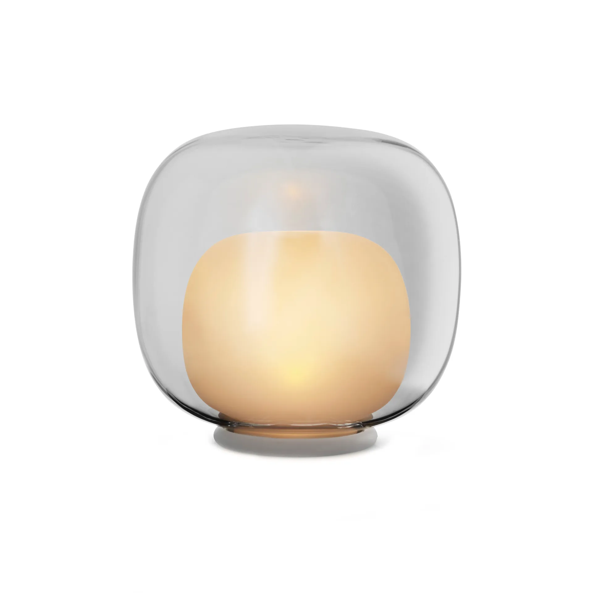 Lanterna Eva Solo LED Ø12 cm, Vidro fumado Eva Solo