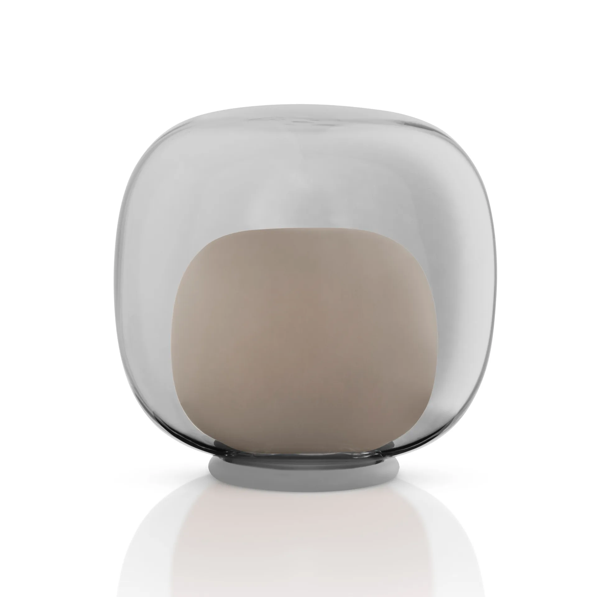 Lanterna Eva Solo LED Ø12 cm, Vidro fumado Eva Solo