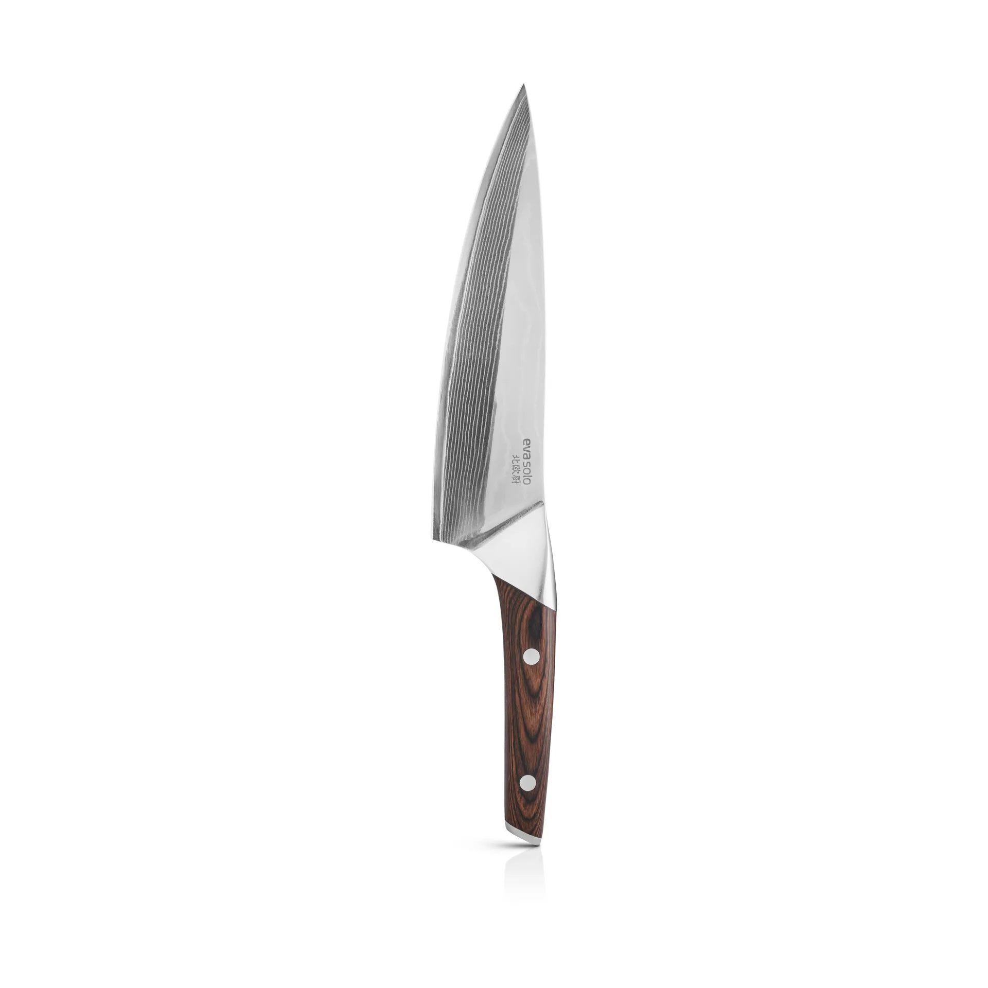Nordic Kitchen faca de chef 20 cm, Aço damasco Eva Solo