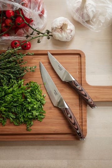 Nordic Kitchen faca de ervas 9 cm - Aço damasco - Eva Solo