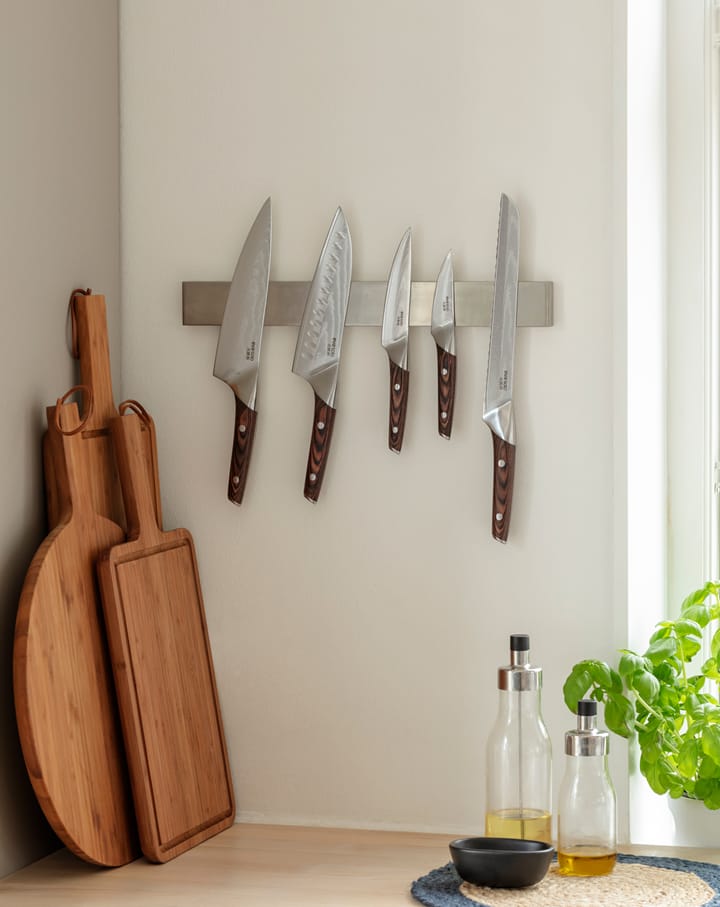Nordic Kitchen faca de ervas 9 cm, Aço damasco Eva Solo