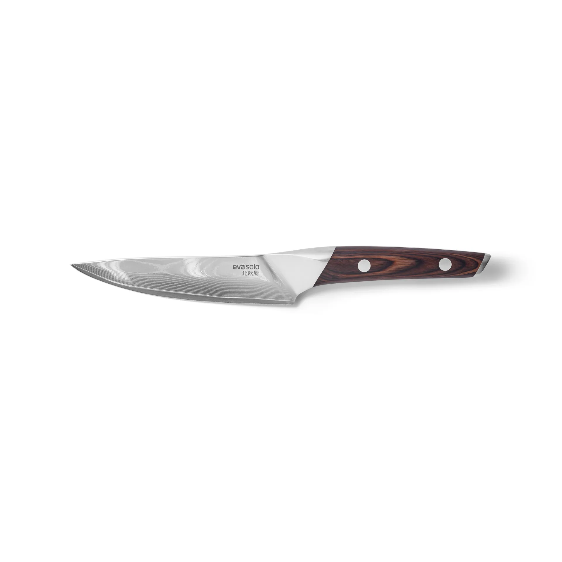 Nordic Kitchen faca para legumes 13 cm, Aço damasco Eva Solo