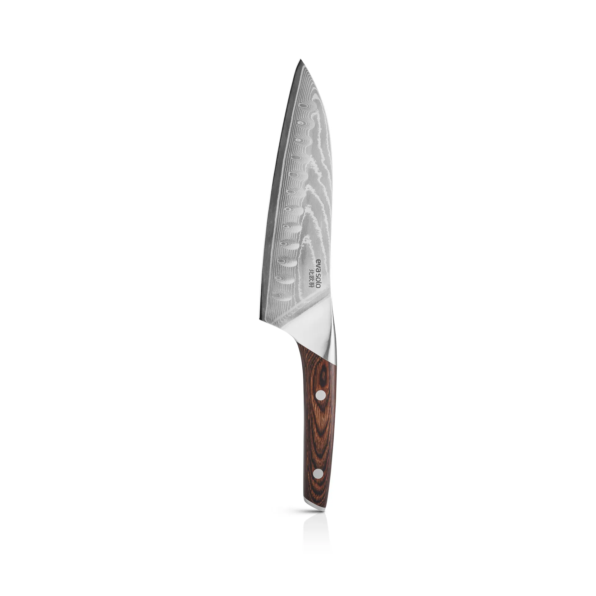 Nordic Kitchen faca santoku 18 cm, Aço Damasco Eva Solo