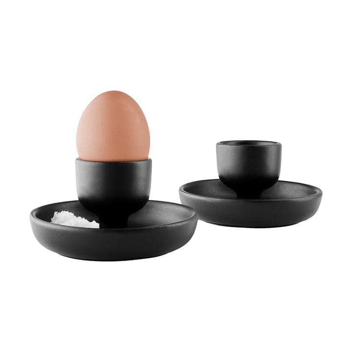 Nordic kitchen porta-ovos 2 unidades, Preto Eva Solo