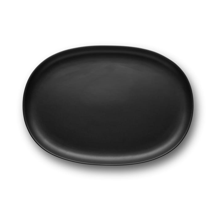 Nordic Kitchen prato de servir oval 36 cm - Preto - Eva Solo