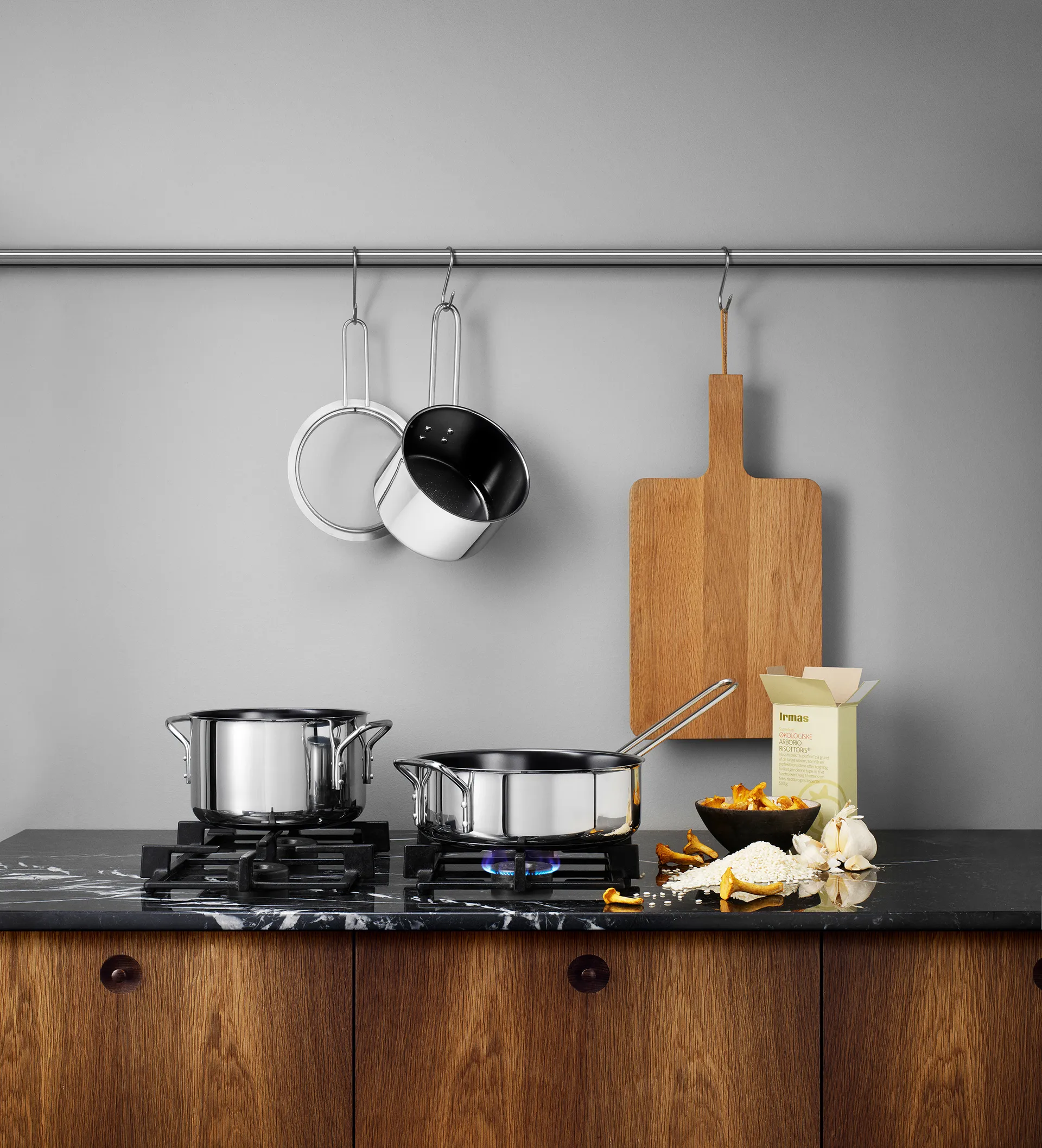 Panela cerâmica Eva Trio Stainless Steel Slip-Let, 1,8 L Eva Solo